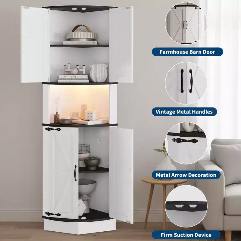 Grande Isola Carrello da Cucina, Carrello Isola da Cucina Portatile con Piano di Lavoro Spesso 3,5 cm, 5 Ruote, 2 Cassetti, Porta Asciugamani