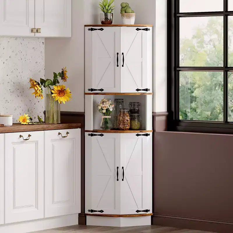 Grande Isola Carrello da Cucina, Carrello Isola da Cucina Portatile con Piano di Lavoro Spesso 3,5 cm, 5 Ruote, 2 Cassetti, Porta Asciugamani