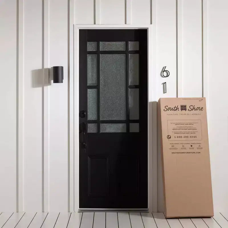 Cassettiera doppia a 6 cassetti Rovere Nero