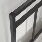Piattaforma letto con telaio in metallo