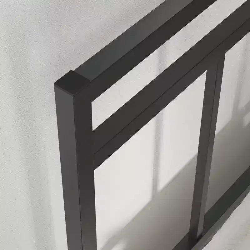 Piattaforma letto con telaio in metallo