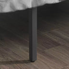Piattaforma letto con telaio in metallo