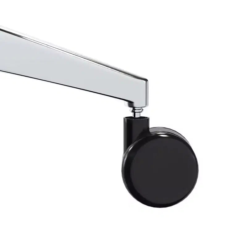 Sedia da ufficio Summit High-Back in pelle vegana con telaio in alluminio, girevole e inclinabile, sedia ergonomica regolabile da scrivania per ufficio domestico
