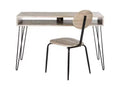 Winta Desk + Chair - FOX2232 - Grey - Safavieh Couture